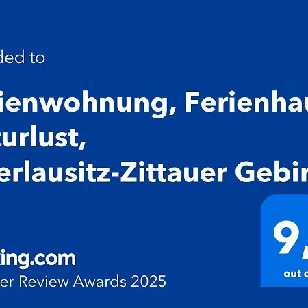 아파트 Ferienwohnung, Naturlust, Oberlausitz-zittauer Gebirge *